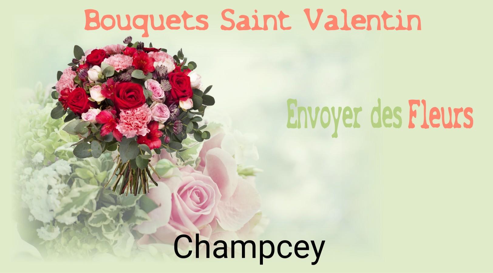 Roses de Saint-Valentin livrées à Champcey
